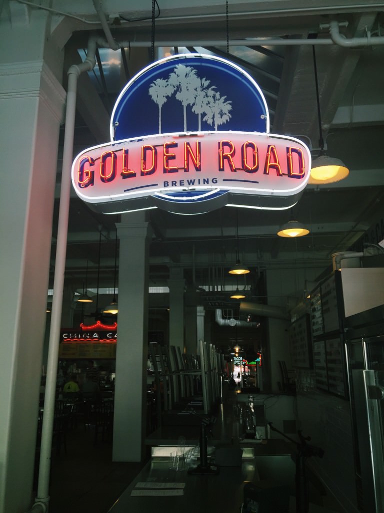 Golden Road Brewing outpost in Grand Central Market