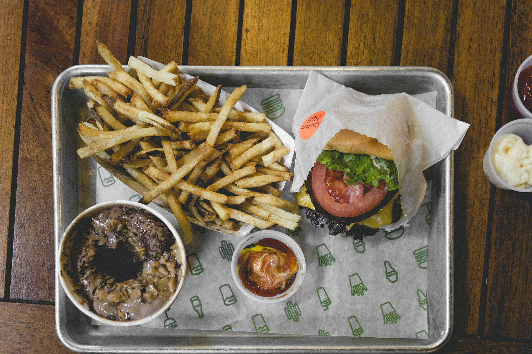 Shake Shack is one of Solid Food Options Near Times Square