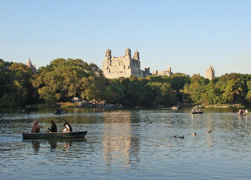 go on a date in Central Park and rent a rowboat. The Best Summer Date Ideas In NYC