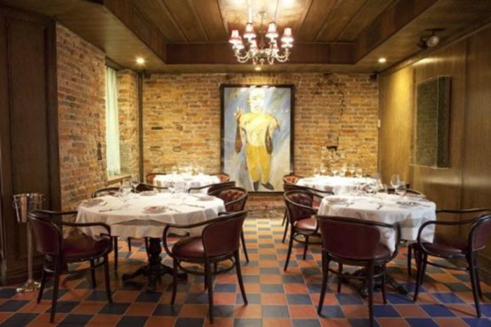 private dining room at carbone restaurant 