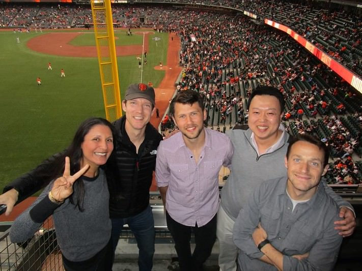 Company Party at San Francisco Giants Game
