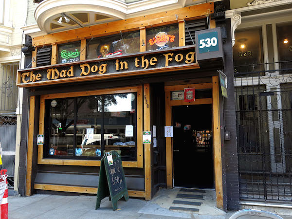 Mad dog in the fog is one of Awesome English Pubs in San Francisco