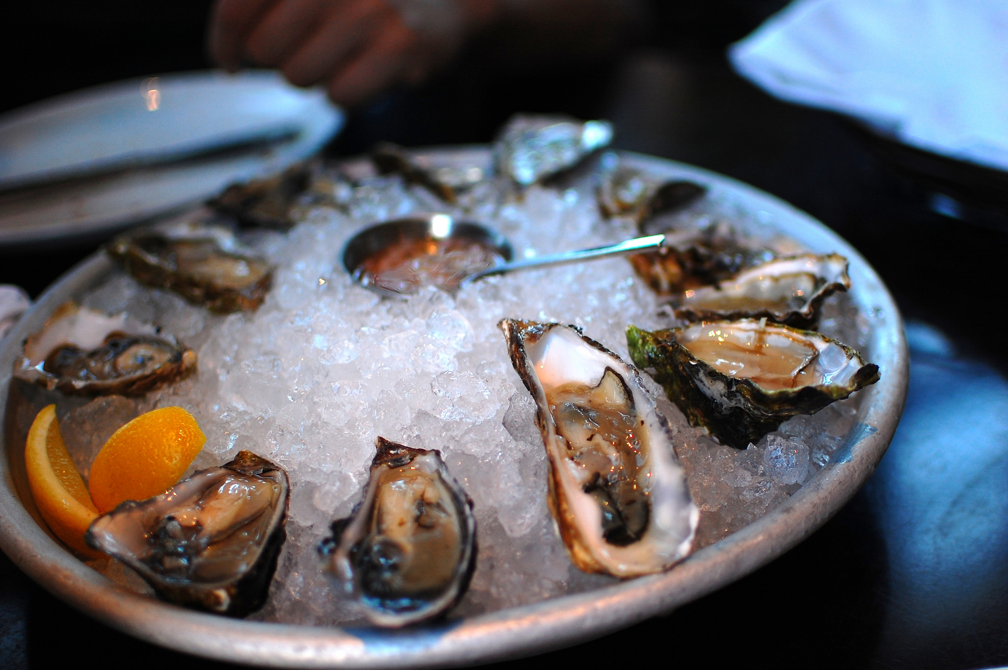 leo's oyster bar is one of the best places to get seafood in SF. Five Places We Love For San Francisco Seafood