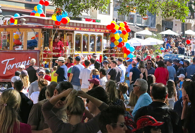 Parade around in North Beach-Things To Do and See in SF This Fall