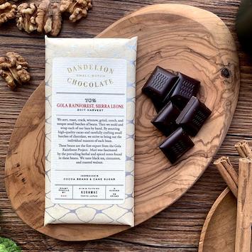 dandelion chocolate bar is an example of a corporate team building food tour upgrade