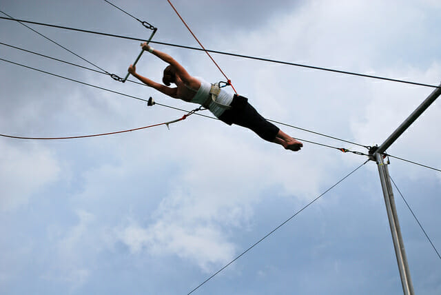 learn a new skill like trapeze or cooking-Seven 40th Birthday Party Ideas in NYC